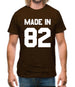 Made In '82 Mens T-Shirt Made In '82 Mens T-Shirt