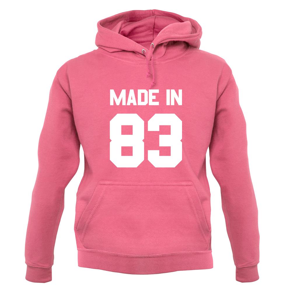 Made In '83 unisex hoodie Made In '83 unisex hoodie
