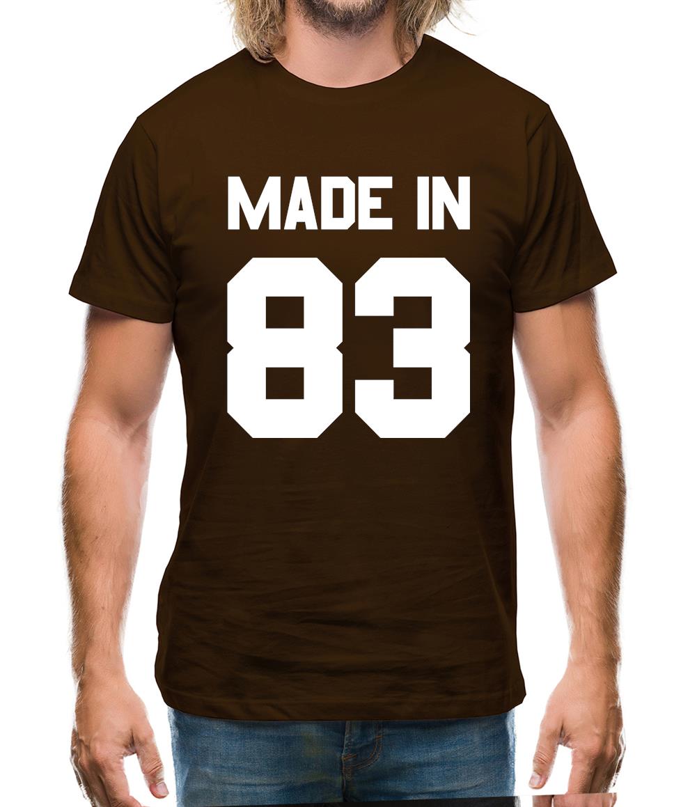 Made In '83 Mens T-Shirt Made In '83 Mens T-Shirt