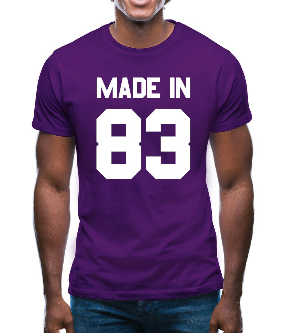 Made In '83 Mens T-Shirt Made In '83 Mens T-Shirt