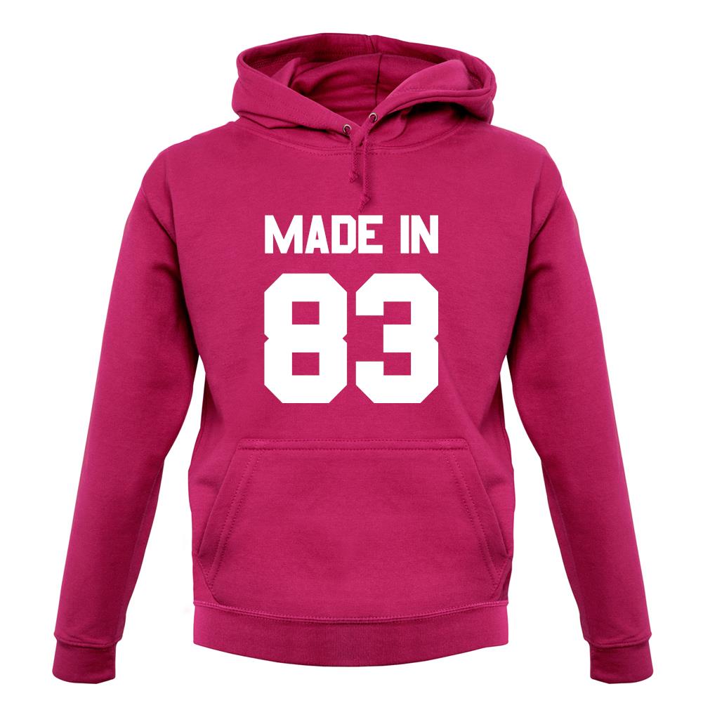 Made In '83 unisex hoodie Made In '83 unisex hoodie