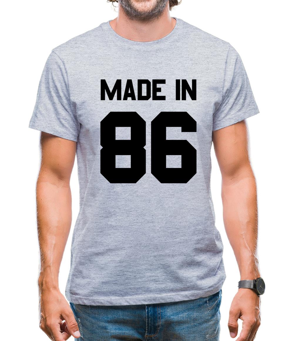 Made In '86 Mens T-Shirt Made In '86 Mens T-Shirt