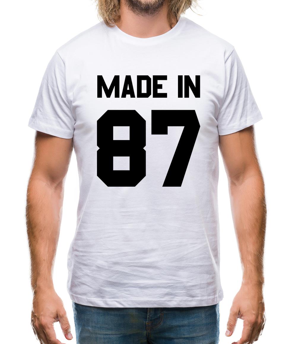 Made In '87 Mens T-Shirt Made In '87 Mens T-Shirt