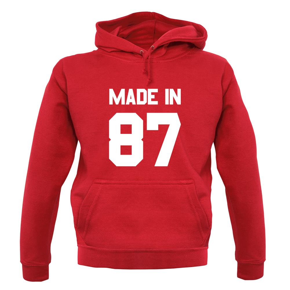 Made In '87 unisex hoodie Made In '87 unisex hoodie