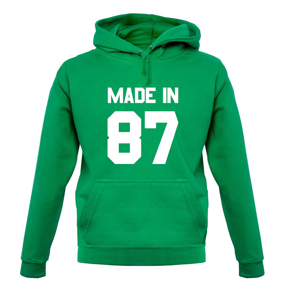 Made In '87 unisex hoodie Made In '87 unisex hoodie