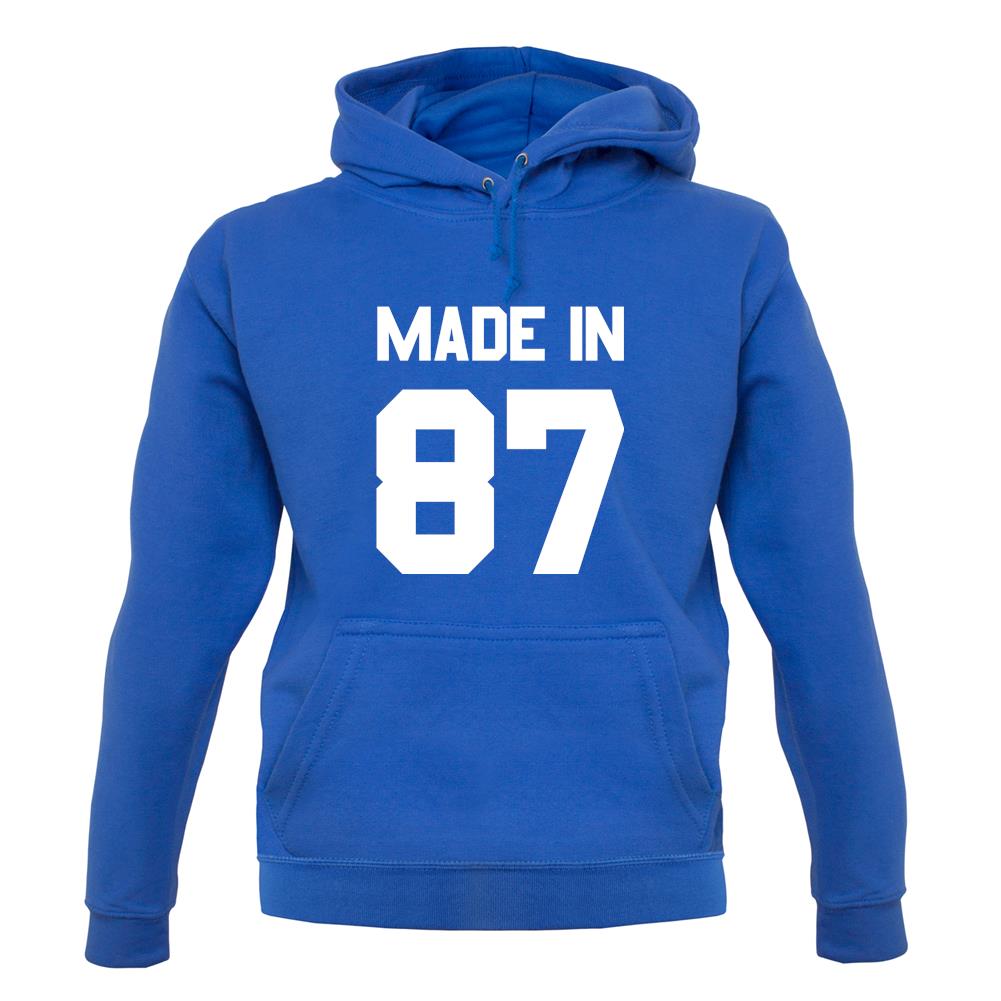 Made In '87 unisex hoodie Made In '87 unisex hoodie