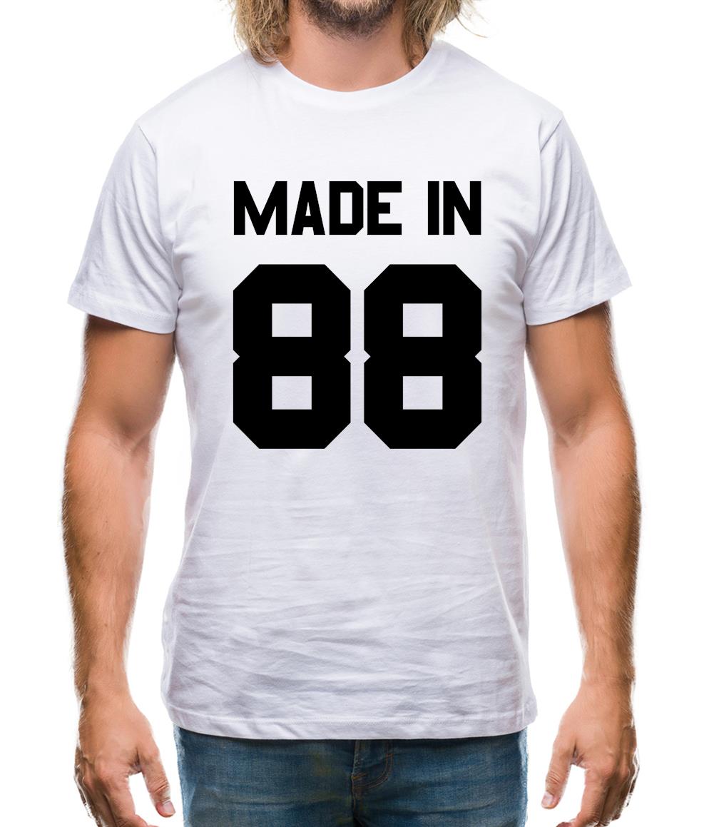 Made In '88 Mens T-Shirt Made In '88 Mens T-Shirt