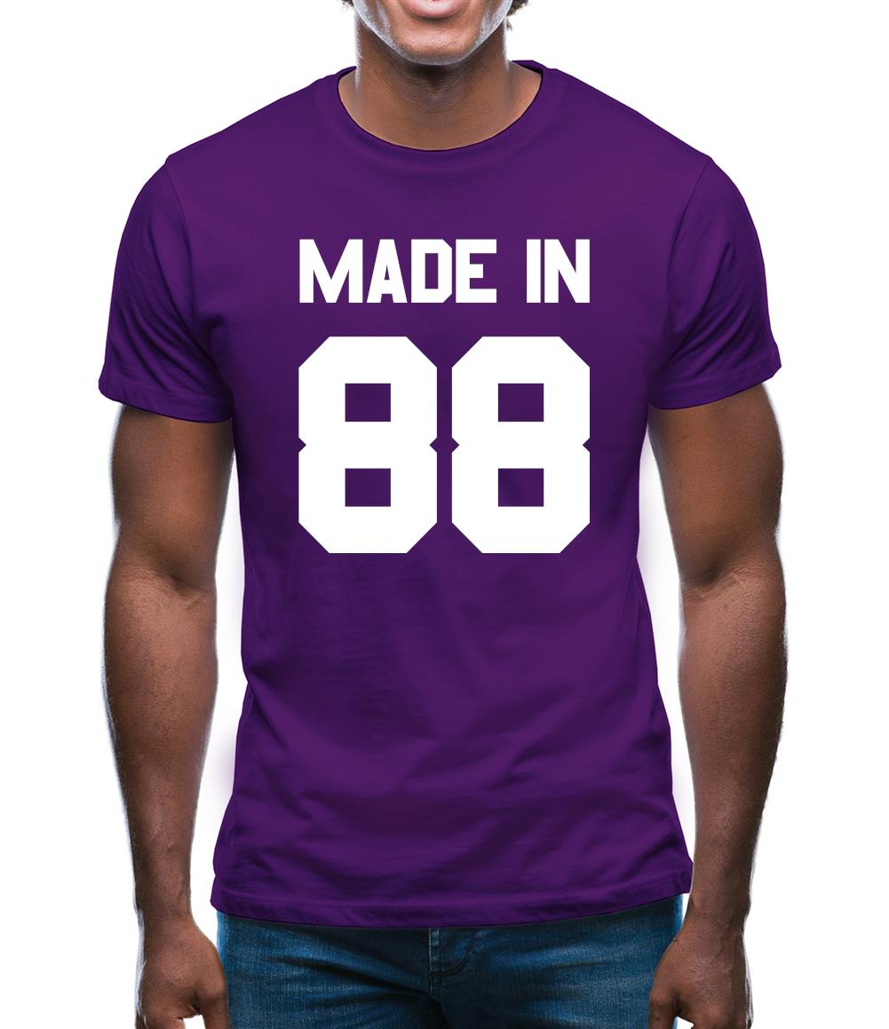 Made In '88 Mens T-Shirt Made In '88 Mens T-Shirt