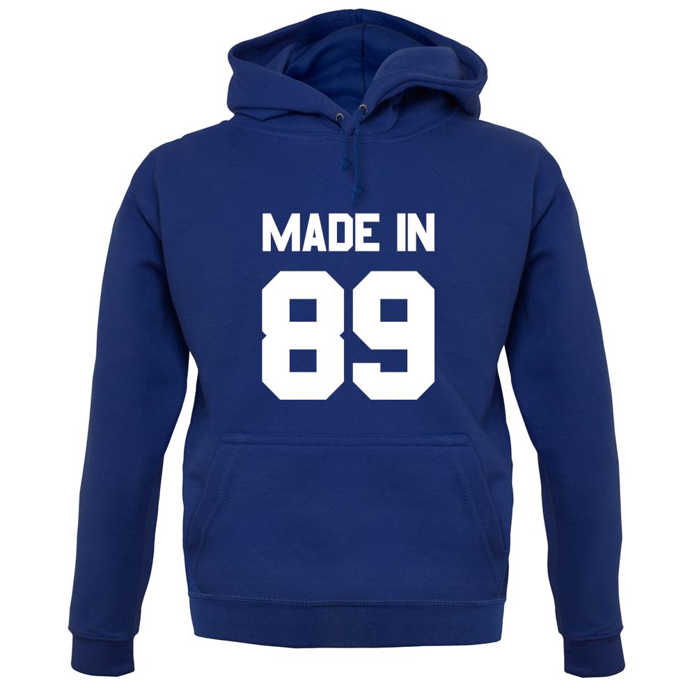 Made In '89 unisex hoodie Made In '89 unisex hoodie