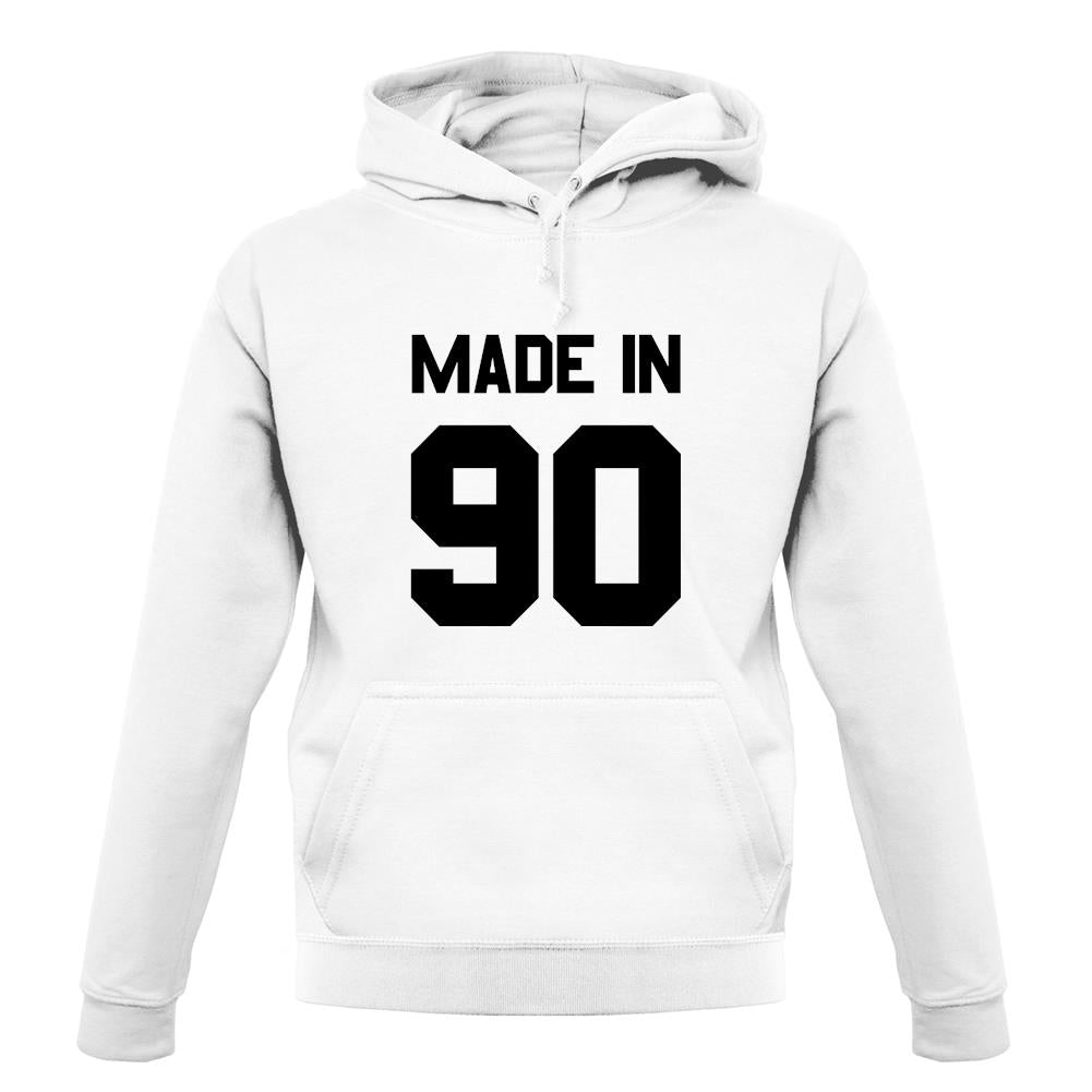Made In '90 unisex hoodie Made In '90 unisex hoodie
