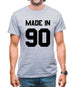 Made In '90 Mens T-Shirt Made In '90 Mens T-Shirt