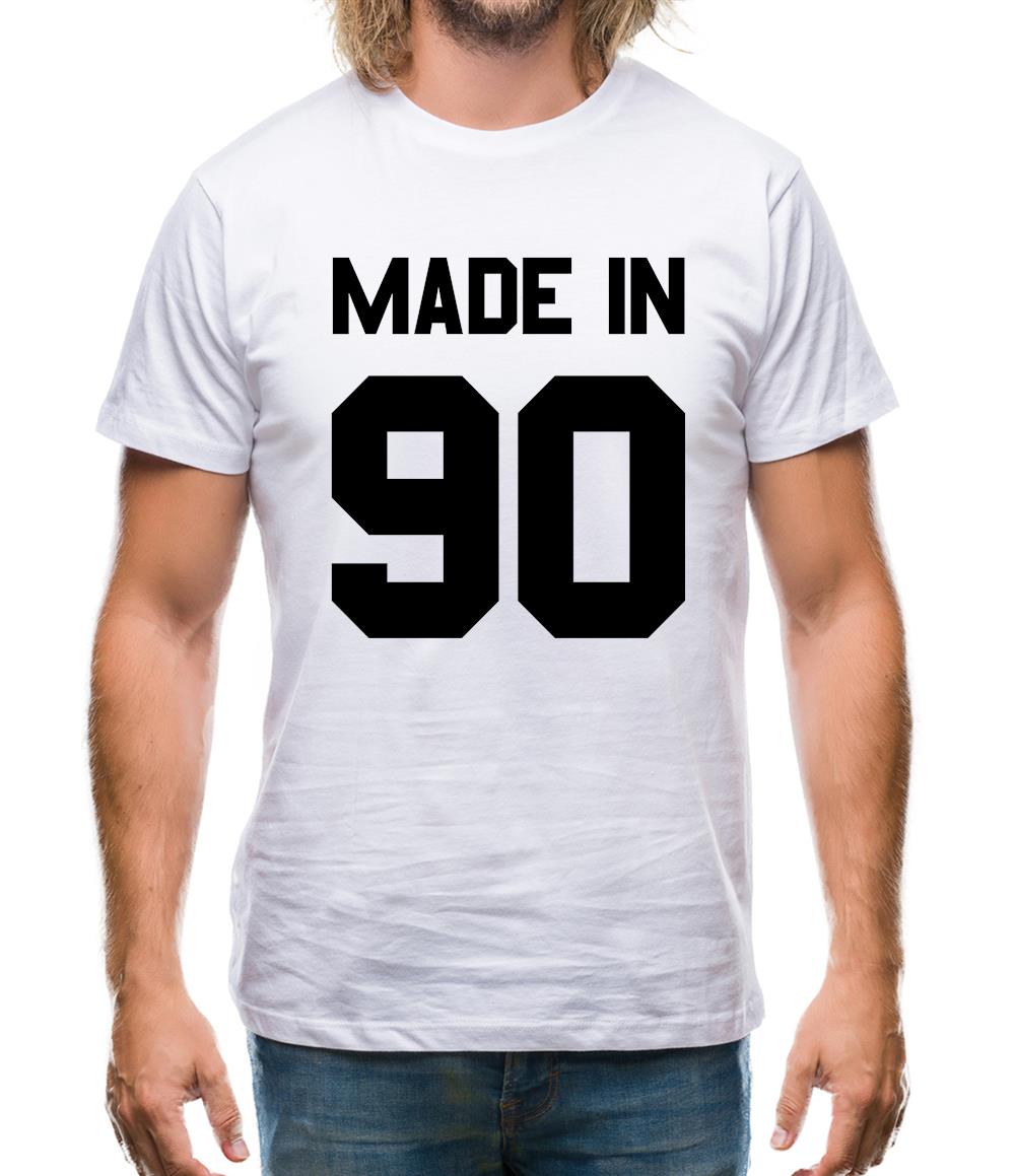 Made In '90 Mens T-Shirt Made In '90 Mens T-Shirt