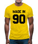 Made In '90 Mens T-Shirt Made In '90 Mens T-Shirt