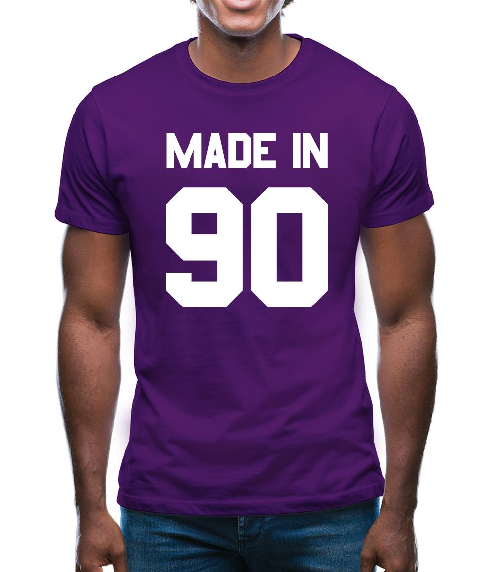 Made In '90 Mens T-Shirt Made In '90 Mens T-Shirt