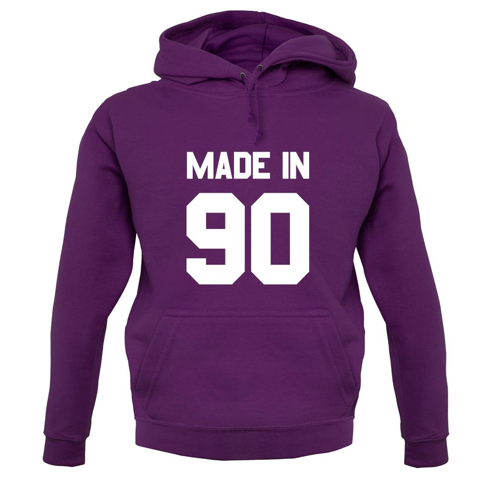 Made In '90 unisex hoodie Made In '90 unisex hoodie