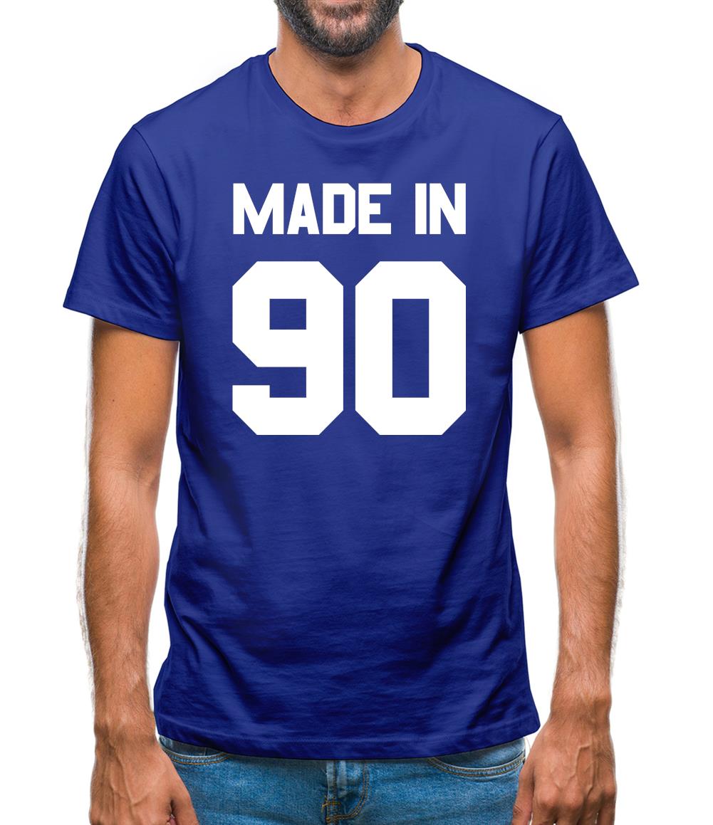 Made In '90 Mens T-Shirt Made In '90 Mens T-Shirt