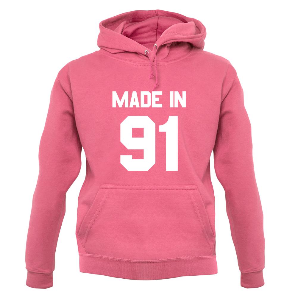 Made In '91 unisex hoodie Made In '91 unisex hoodie
