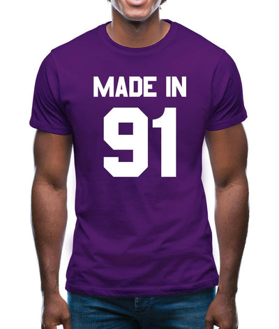 Made In '91 Mens T-Shirt