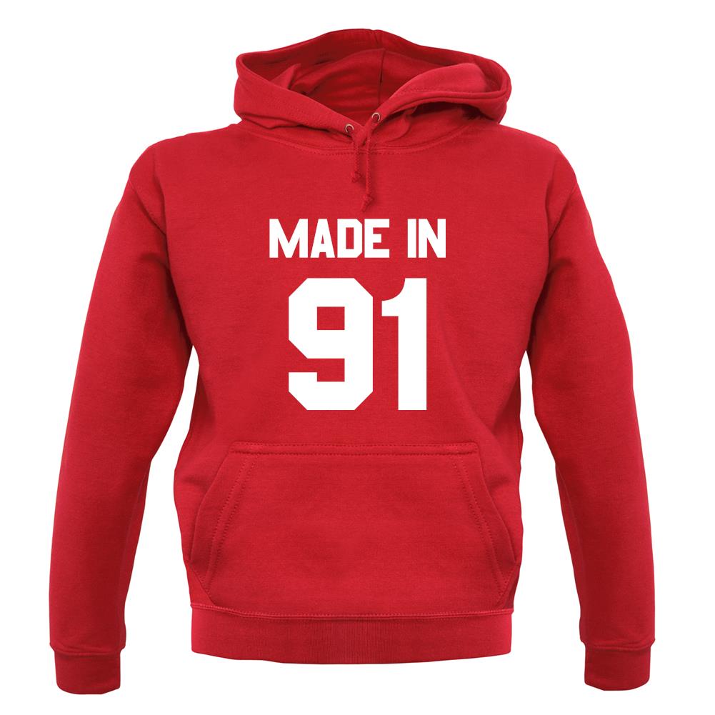 Made In '91 unisex hoodie Made In '91 unisex hoodie
