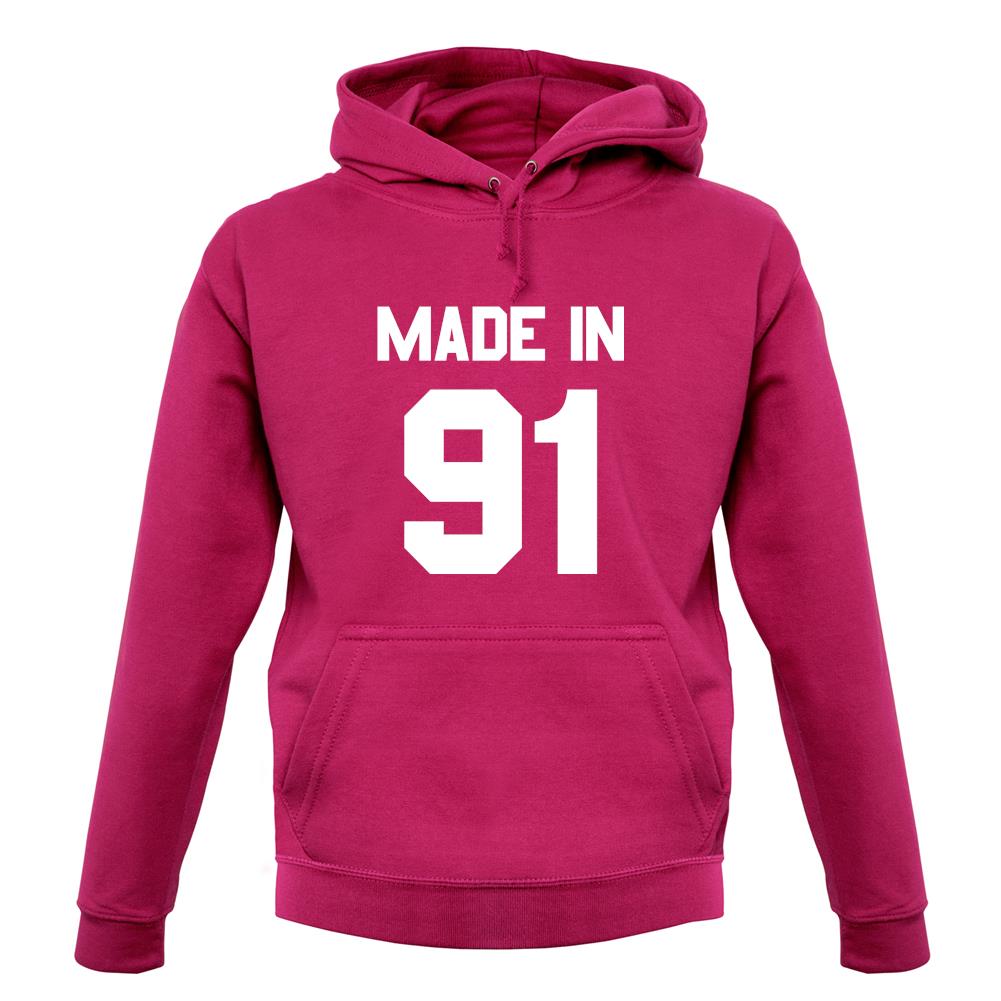 Made In '91 unisex hoodie Made In '91 unisex hoodie