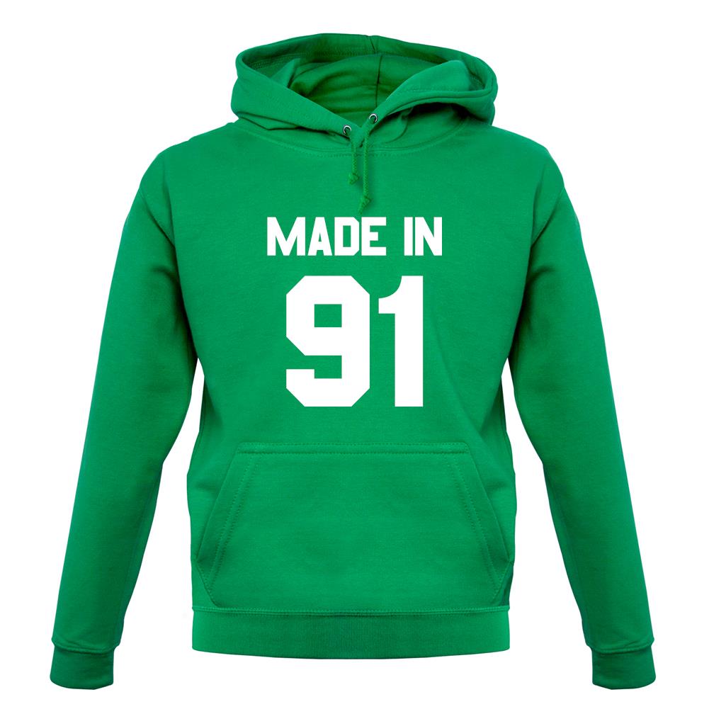 Made In '91 unisex hoodie Made In '91 unisex hoodie