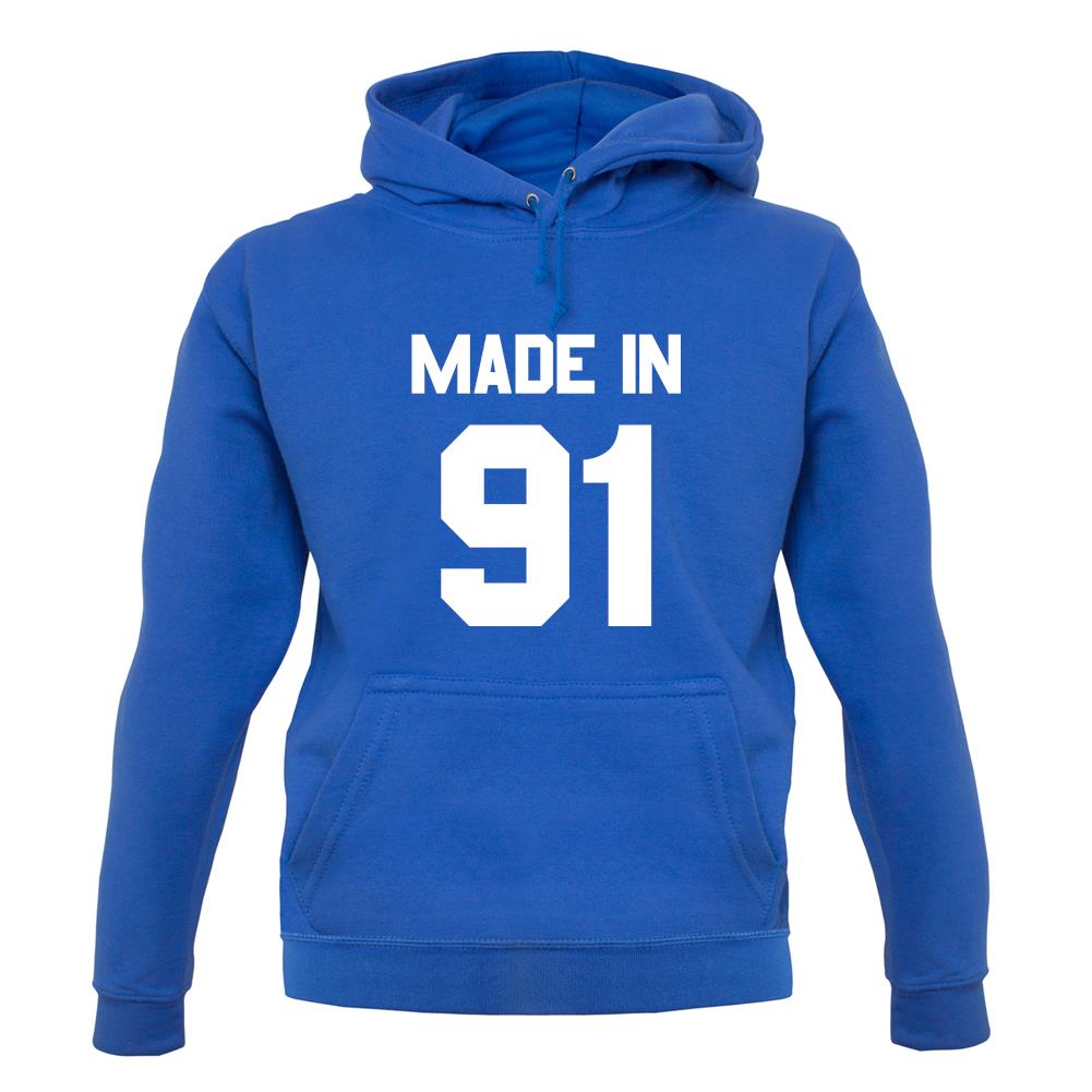 Made In '91 unisex hoodie Made In '91 unisex hoodie