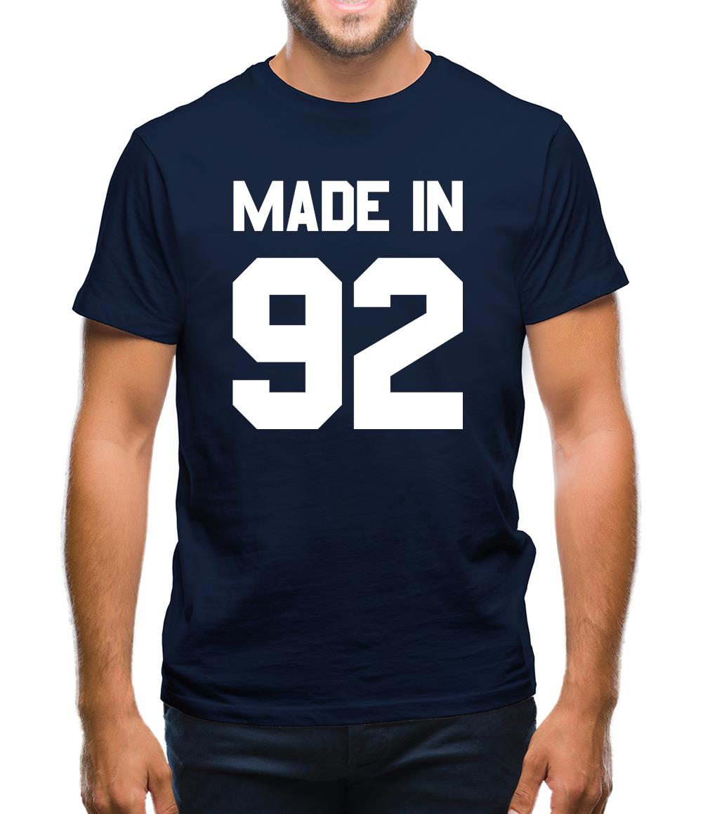 Made In '92 Mens T-Shirt Made In '92 Mens T-Shirt