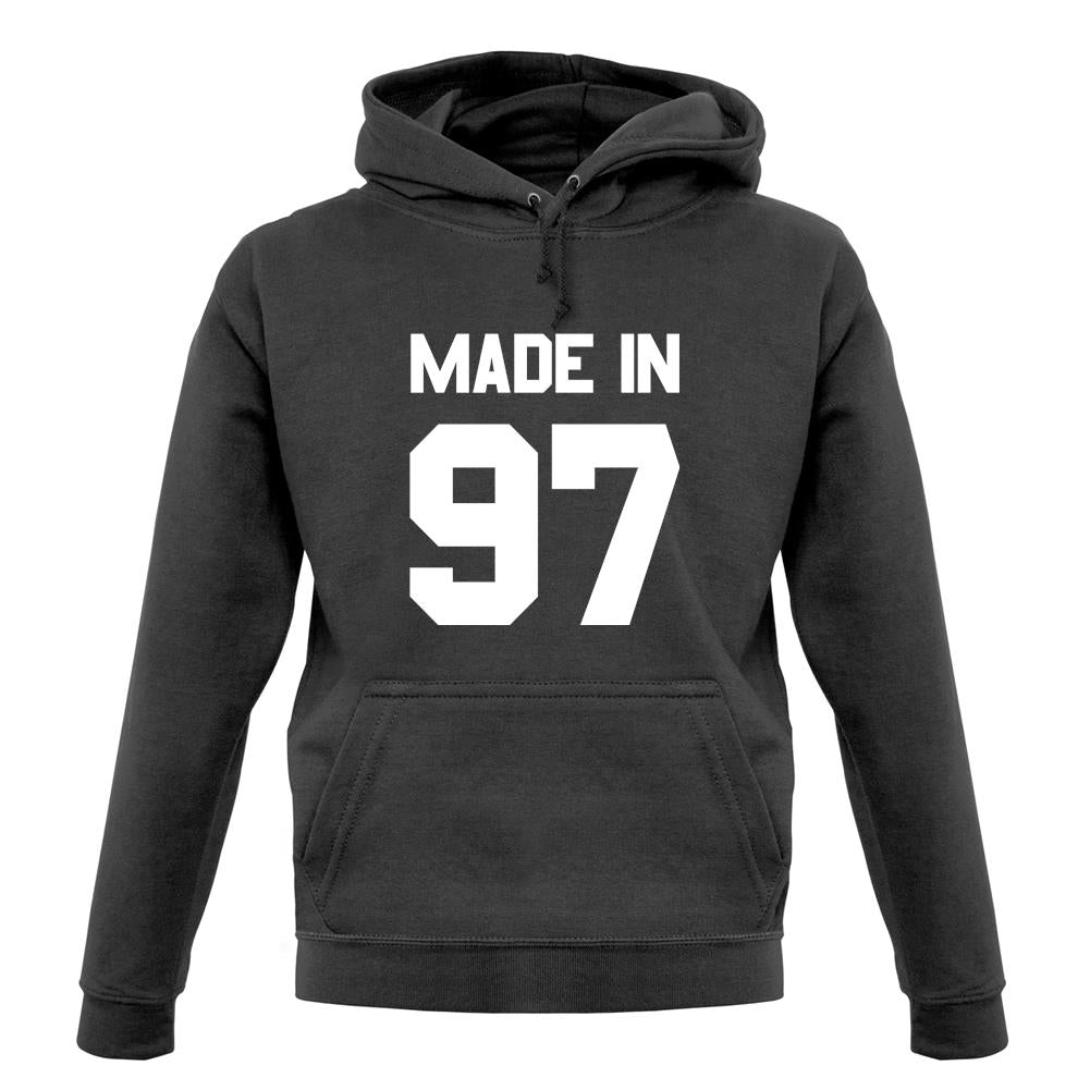 Made In '97 unisex hoodie Made In '97 unisex hoodie