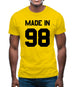 Made In '98 Mens T-Shirt Made In '98 Mens T-Shirt