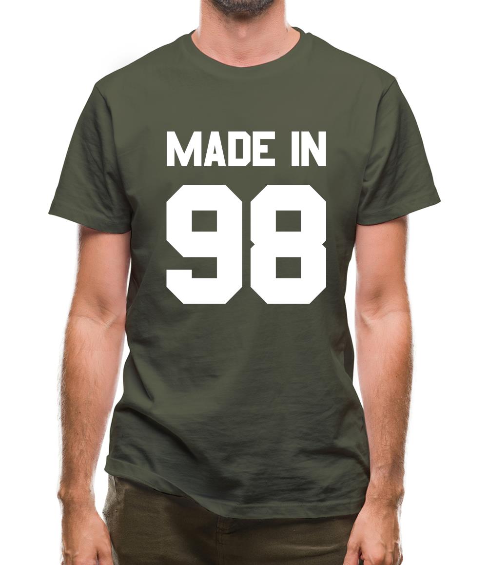 Made In '98 Mens T-Shirt Made In '98 Mens T-Shirt