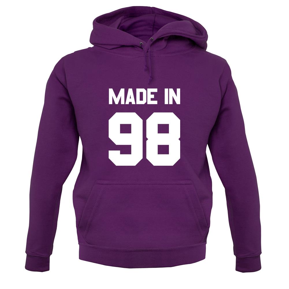 Made In '98 unisex hoodie Made In '98 unisex hoodie