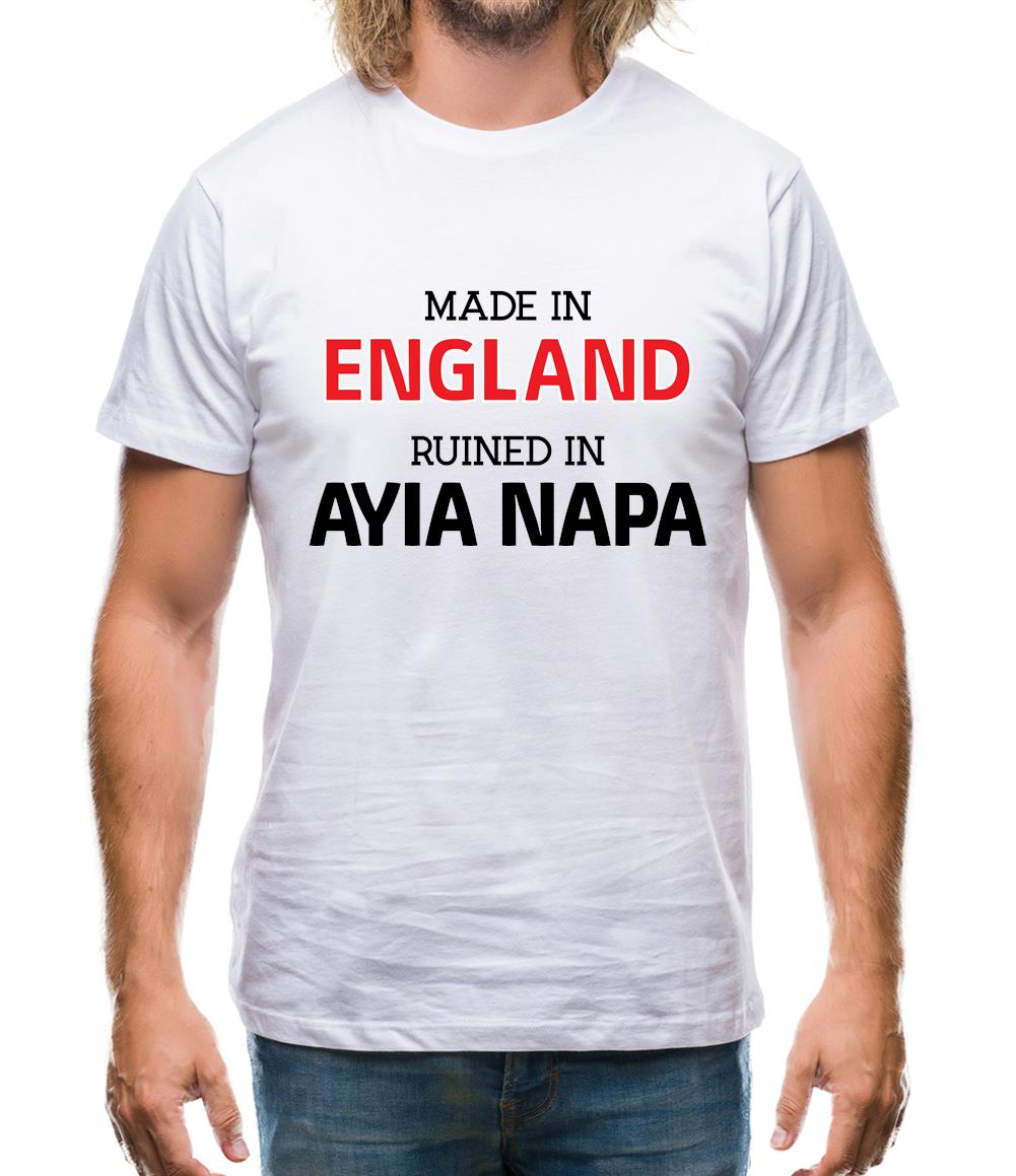 Ruined In Ayia Napa Mens T-Shirt Ruined In Ayia Napa Mens T-Shirt