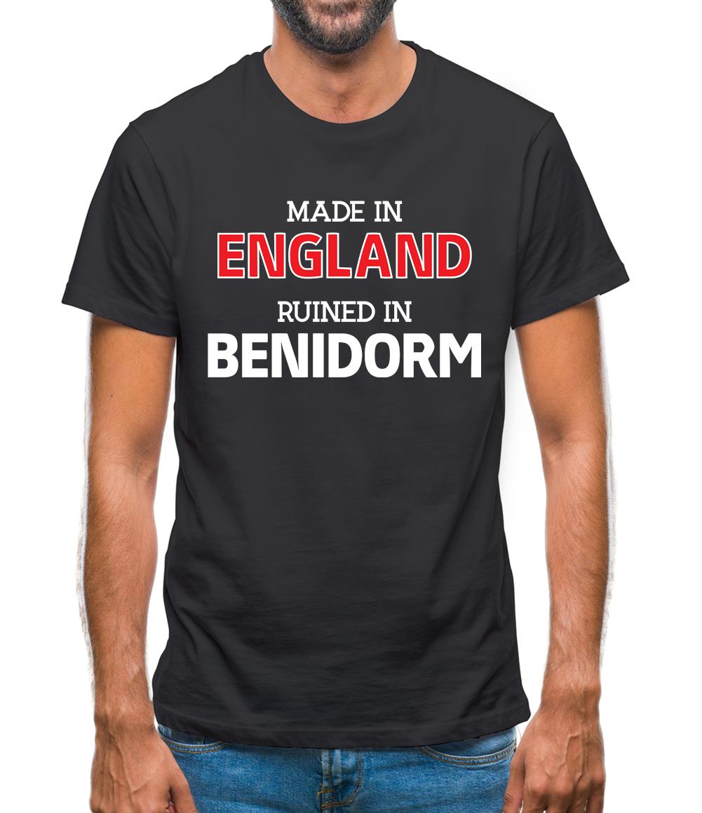 Ruined In Benidorm Mens T-Shirt Ruined In Benidorm Mens T-Shirt