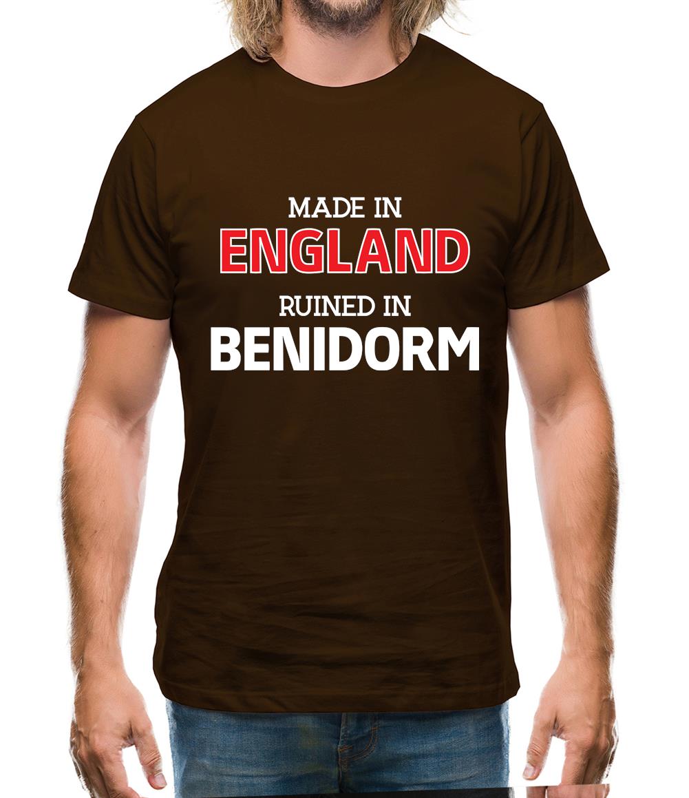 Ruined In Benidorm Mens T-Shirt