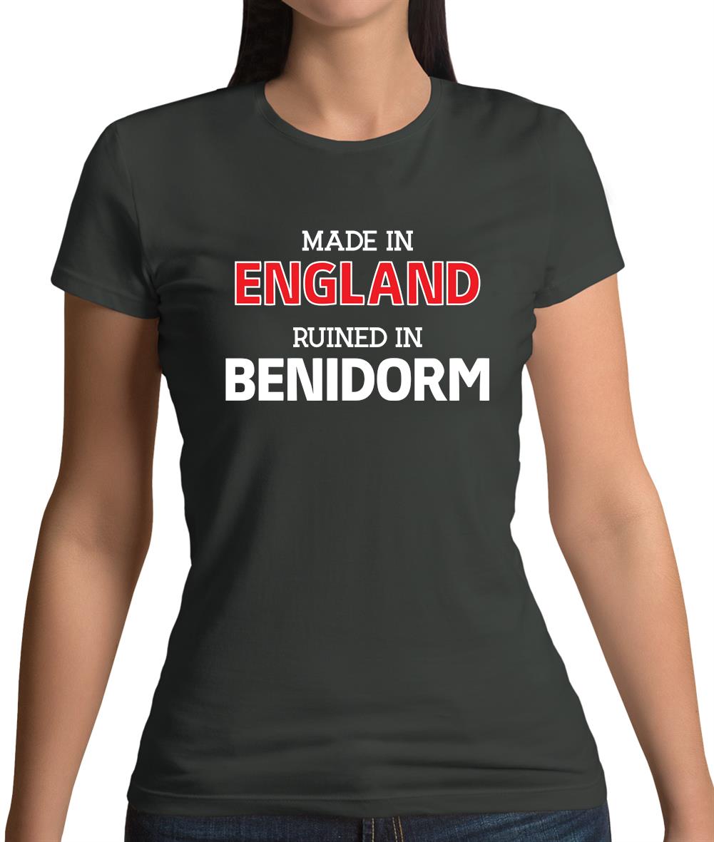 Ruined In Benidorm Womens T-Shirt