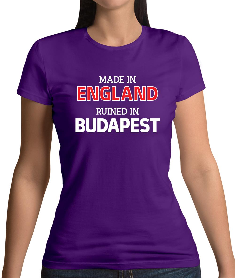Ruined In Budapest Womens T-Shirt Ruined In Budapest Womens T-Shirt