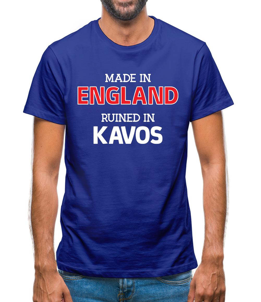 Ruined In Kavos Mens T-Shirt