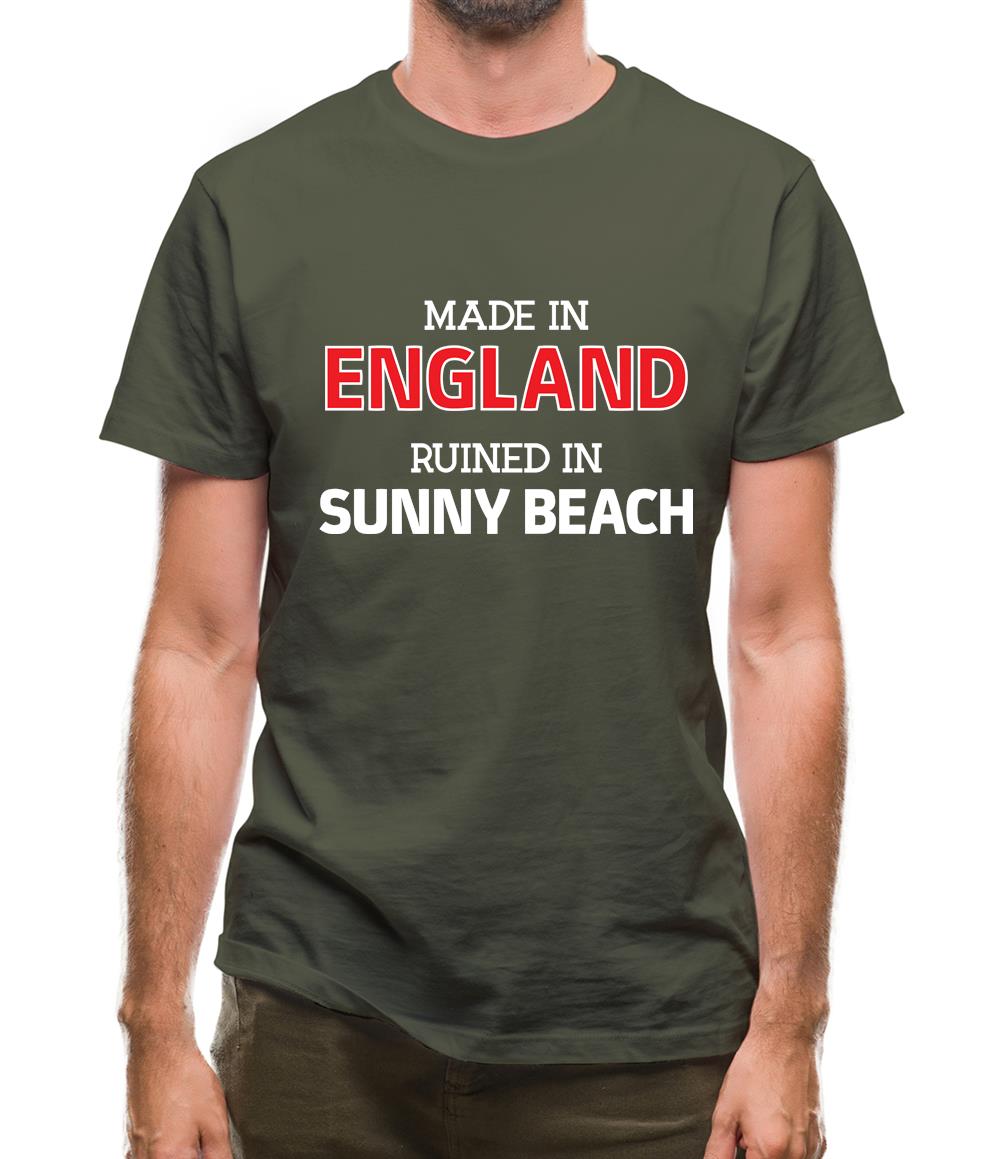 Ruined In Sunny Beach Mens T-Shirt Ruined In Sunny Beach Mens T-Shirt