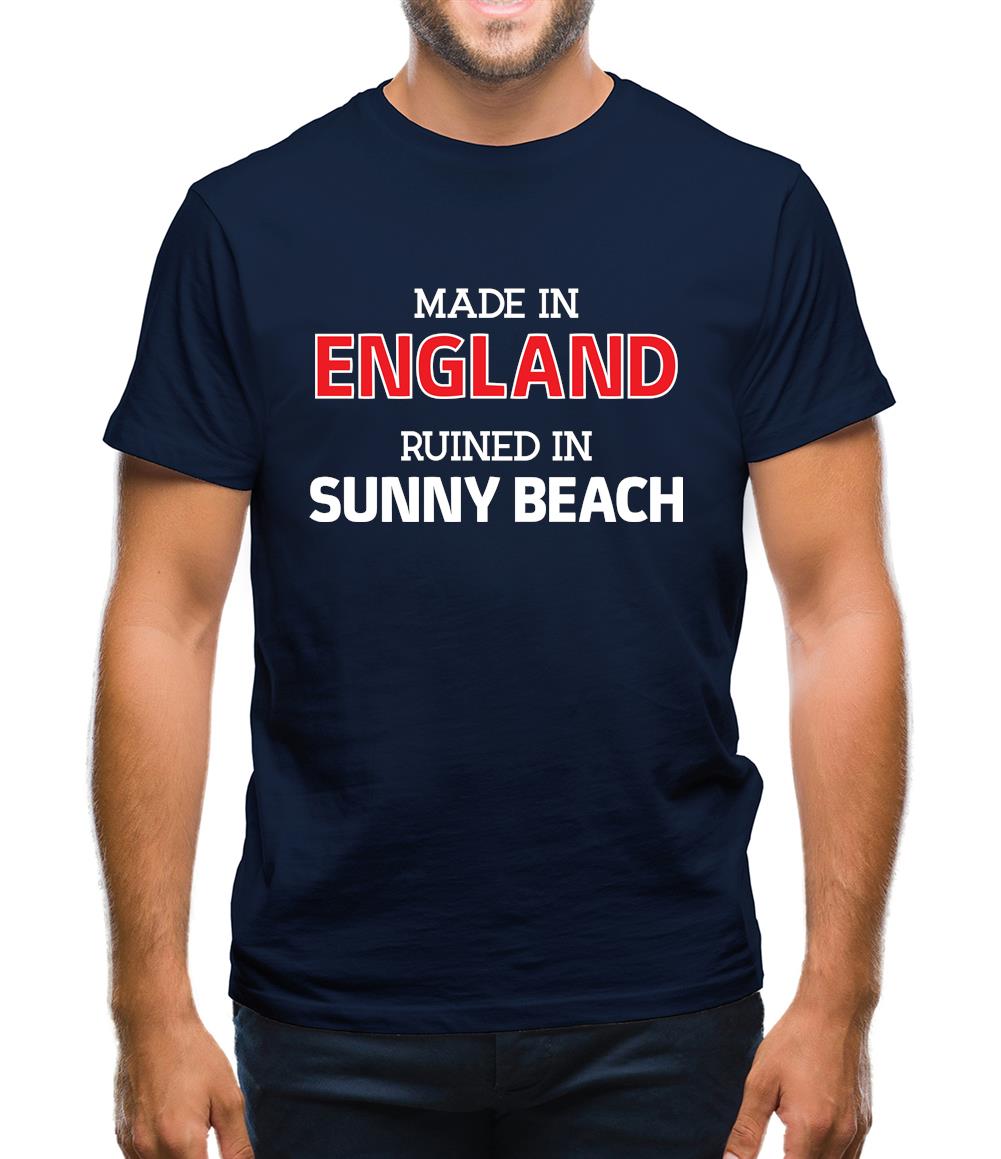 Ruined In Sunny Beach Mens T-Shirt Ruined In Sunny Beach Mens T-Shirt