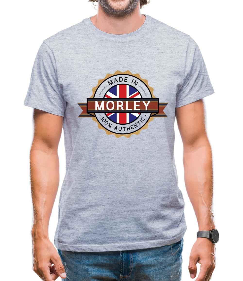 Made In Morley 100% Authentic Mens T-Shirt Made In Morley 100% Authentic Mens T-Shirt