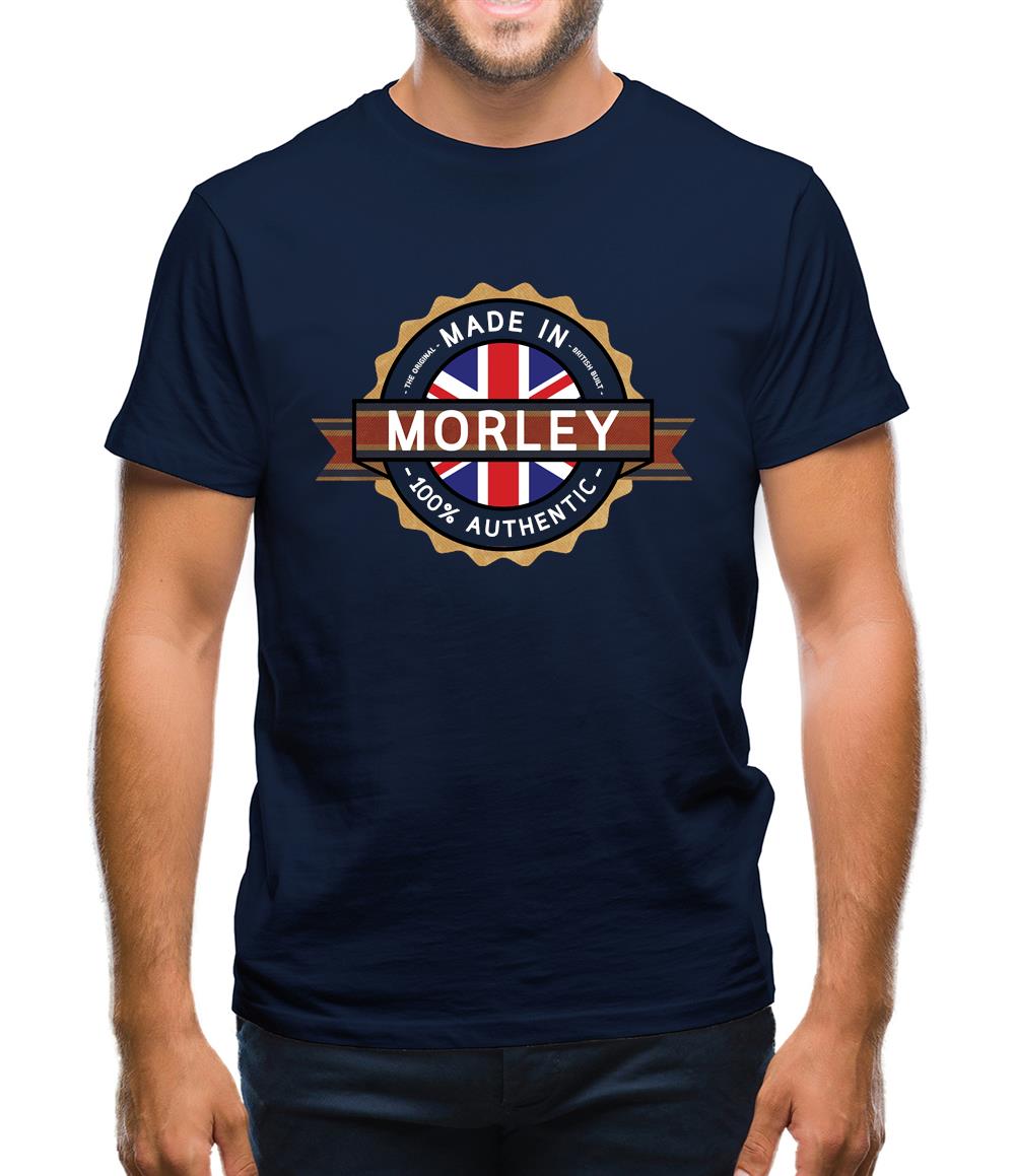 Made In Morley 100% Authentic Mens T-Shirt Made In Morley 100% Authentic Mens T-Shirt