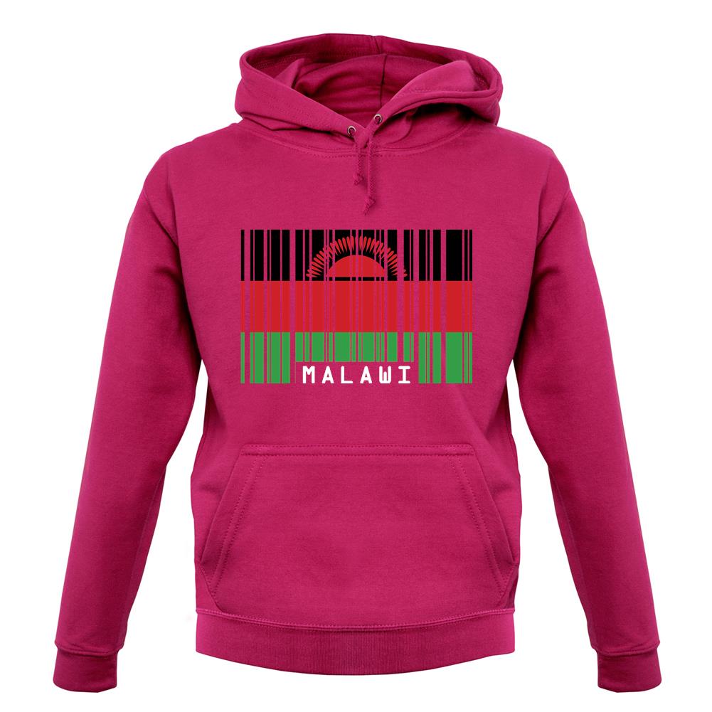 Malawi Barcode Style Flag unisex hoodie Malawi Barcode Style Flag unisex hoodie