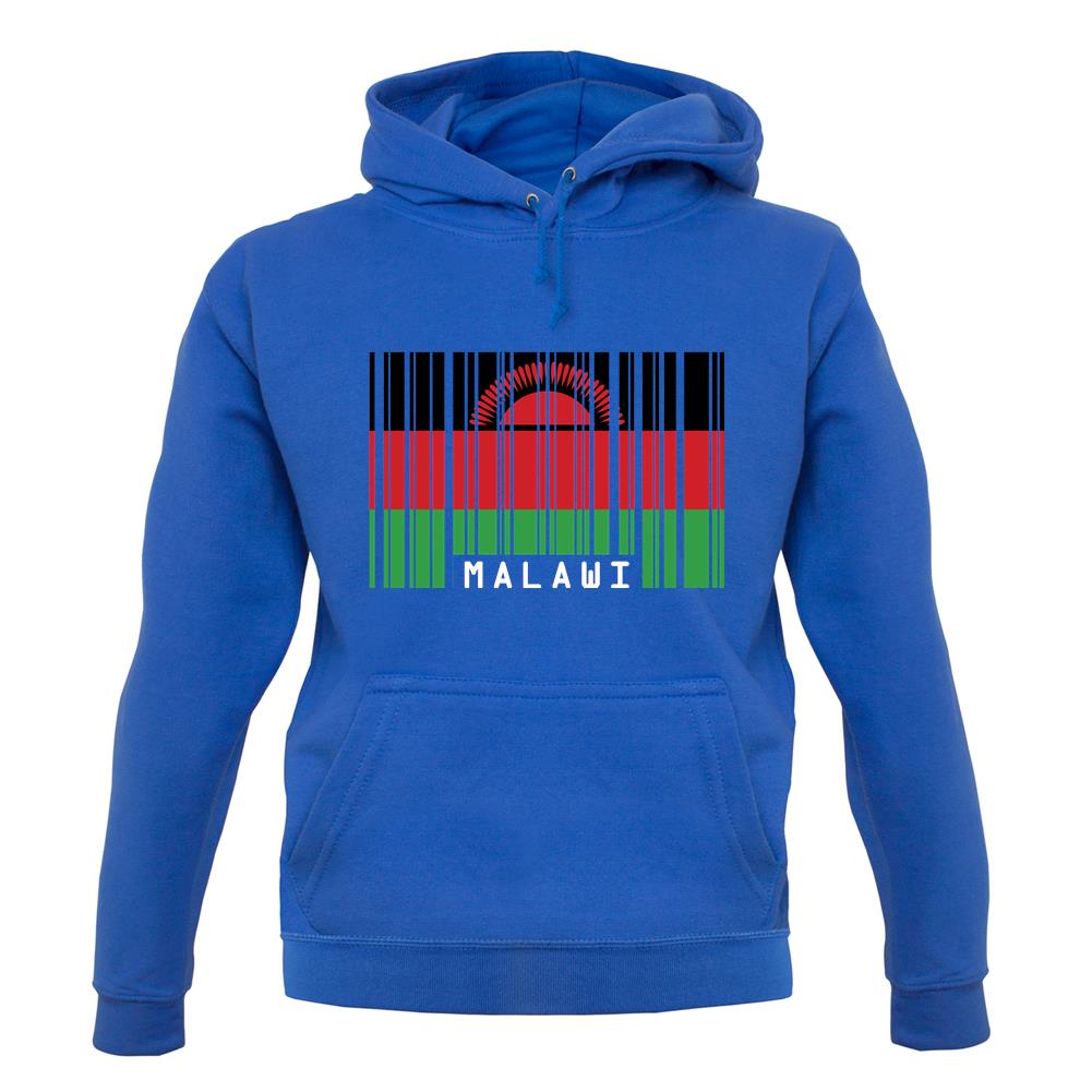 Malawi Barcode Style Flag unisex hoodie Malawi Barcode Style Flag unisex hoodie