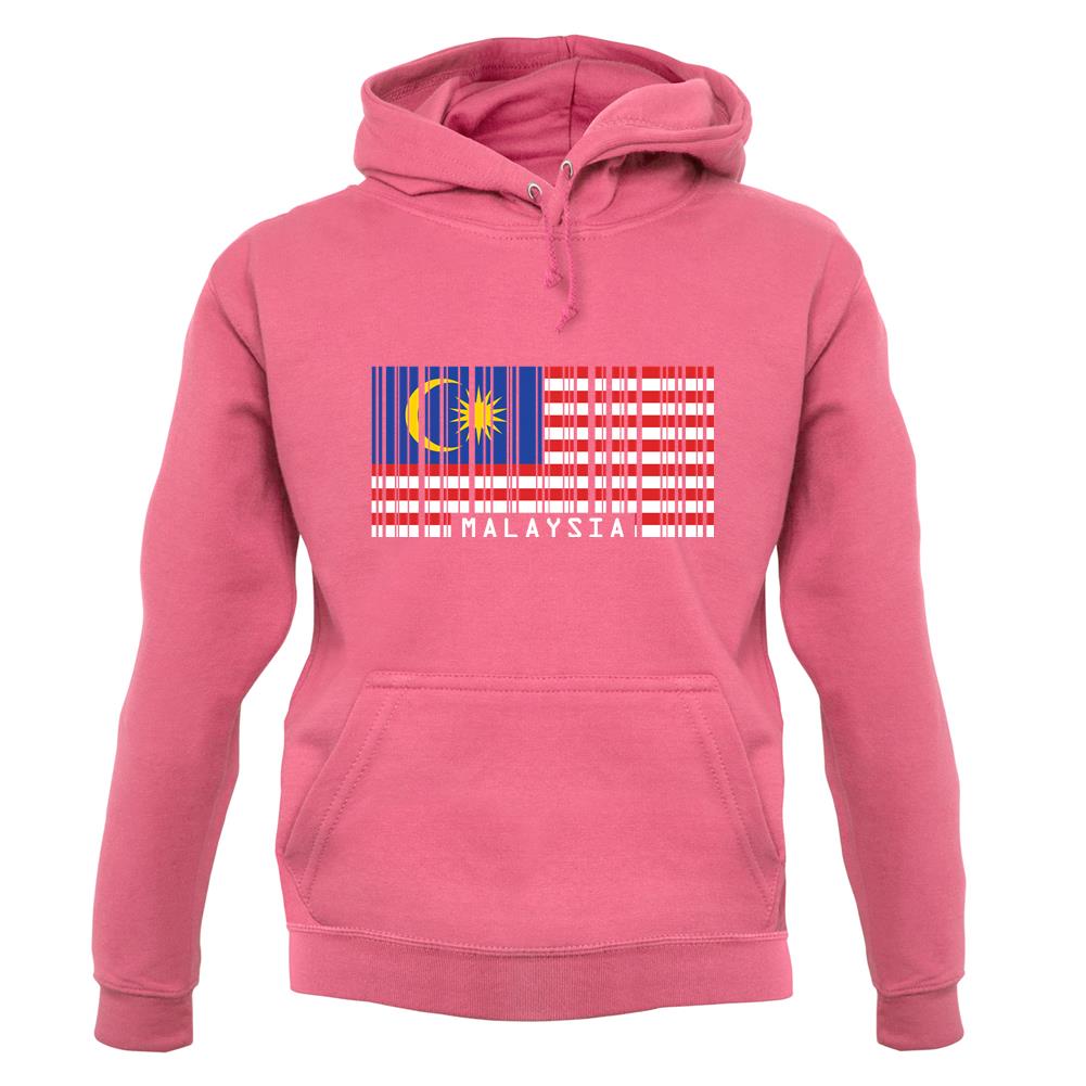 Malaysia Barcode Style Flag unisex hoodie Malaysia Barcode Style Flag unisex hoodie