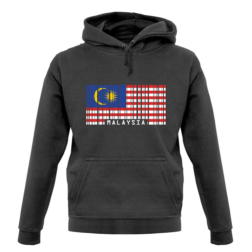 Malaysia Barcode Style Flag unisex hoodie Malaysia Barcode Style Flag unisex hoodie