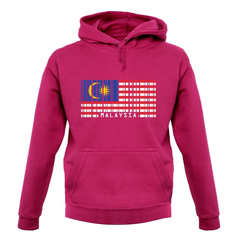Malaysia Barcode Style Flag unisex hoodie Malaysia Barcode Style Flag unisex hoodie
