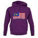 Malaysia Barcode Style Flag unisex hoodie Malaysia Barcode Style Flag unisex hoodie