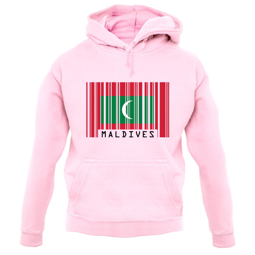 Maldives Barcode Style Flag unisex hoodie Maldives Barcode Style Flag unisex hoodie