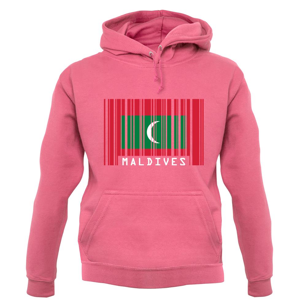 Maldives Barcode Style Flag unisex hoodie Maldives Barcode Style Flag unisex hoodie
