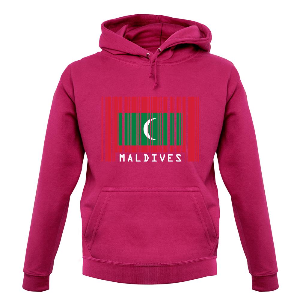 Maldives Barcode Style Flag unisex hoodie Maldives Barcode Style Flag unisex hoodie